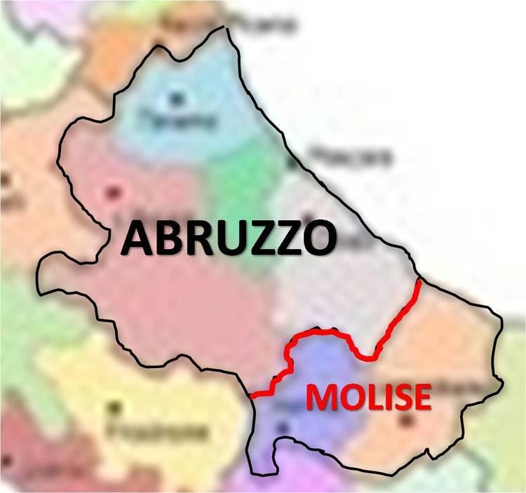 Abruzzi e Molise LE PICCOLE REGIONI Il caso MOLISE fino al 1963 regione ABRUZZO e