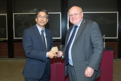 Abul Hussam Dr Abul Hussam Receives Anniversary Medallion