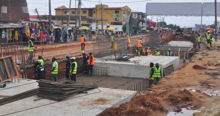 Abule Egba Pictures OnGoing Construction Of Abule Egba Ajah Fly Overs