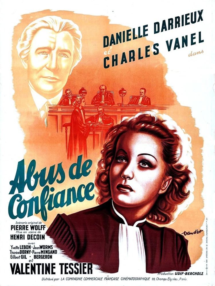 Abused Confidence Abused Confidence 1937 uniFrance Films