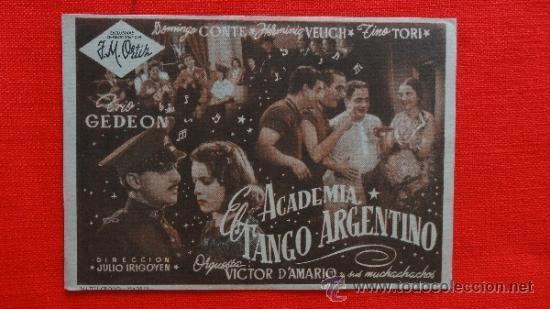 Academia El Tango Argentino academia el tango argentino impecable sencillo Comprar Musicales