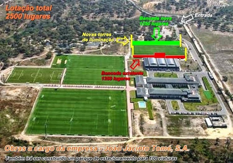 Academia Sporting Amorsporting Joo Jacinto Tom SA realiza obras na Academia Sporting