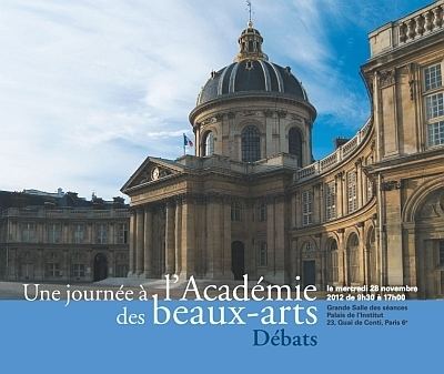 Académie des Beaux-Arts wwwcanalacademiecomIMGjpgcolloqueprogramme2
