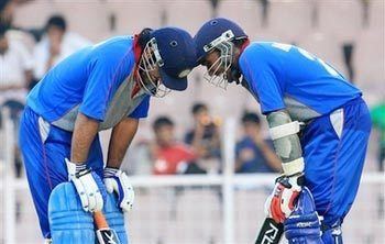 ACC Asia XI cricket team In Pics Dhoni ton sets up Asia XI series sweep