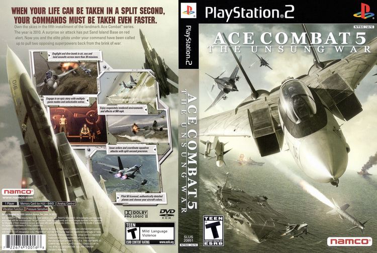 Ace Combat 5: The Unsung War wwwtheisozonecomimagescoverps299jpg