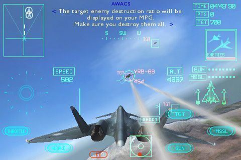 Ace Combat Xi: Skies of Incursion Ace combat Xi Skies of incursion iPhone game free Download ipa