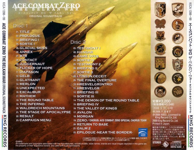 How many missions does Ace Combat Zero have?