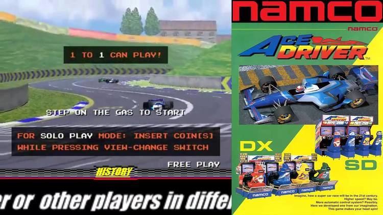 Ace Driver Arcade Racing History Ace Driver Namco 1994 YouTube