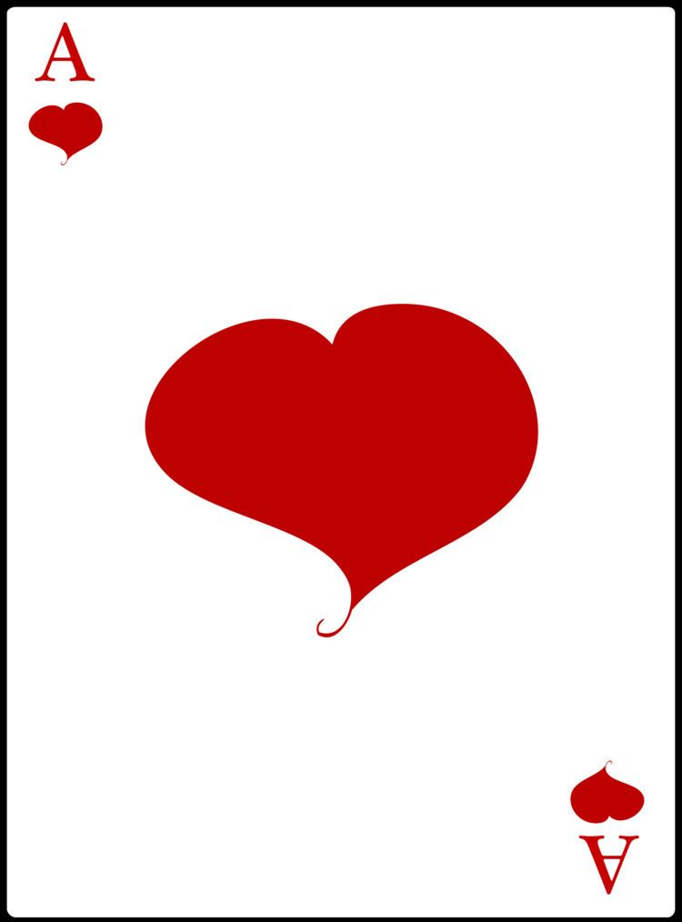 Ace of hearts (card) Clipart Ace of Hearts