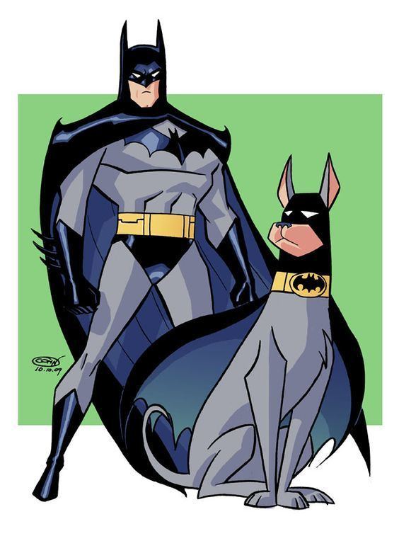 Ace the Bat-Hound Batman and Ace The BatHoundquot by Scott Cohn Batman Pinterest