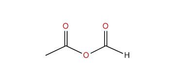Acetic formic anhydride acetic formic anhydride Kovats Retention Index