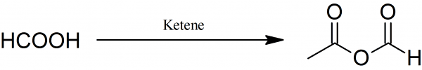 Acetic formic anhydride Synthesis of acetic formic anhydride PrepChemcom