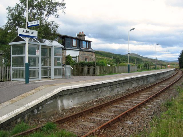 Achanalt railway station