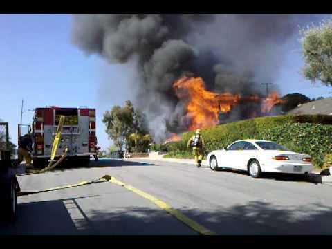 Achenbach House Burning house anaheim california 2011 part 1 YouTube