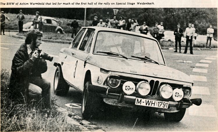 Achim Warmbold BMW 2002 TI Achim Warmbold Joachim Dorfler Olympia R Flickr