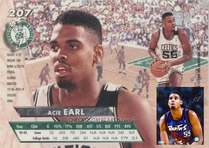 Acie Earl Acie Earl measures talent by what grade you39re in Bonner