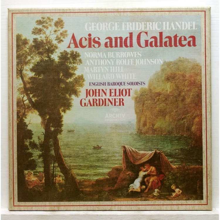 Acis and Galatea (Handel) Handel acis and galatea by John Eliot Gardiner LP Box set with