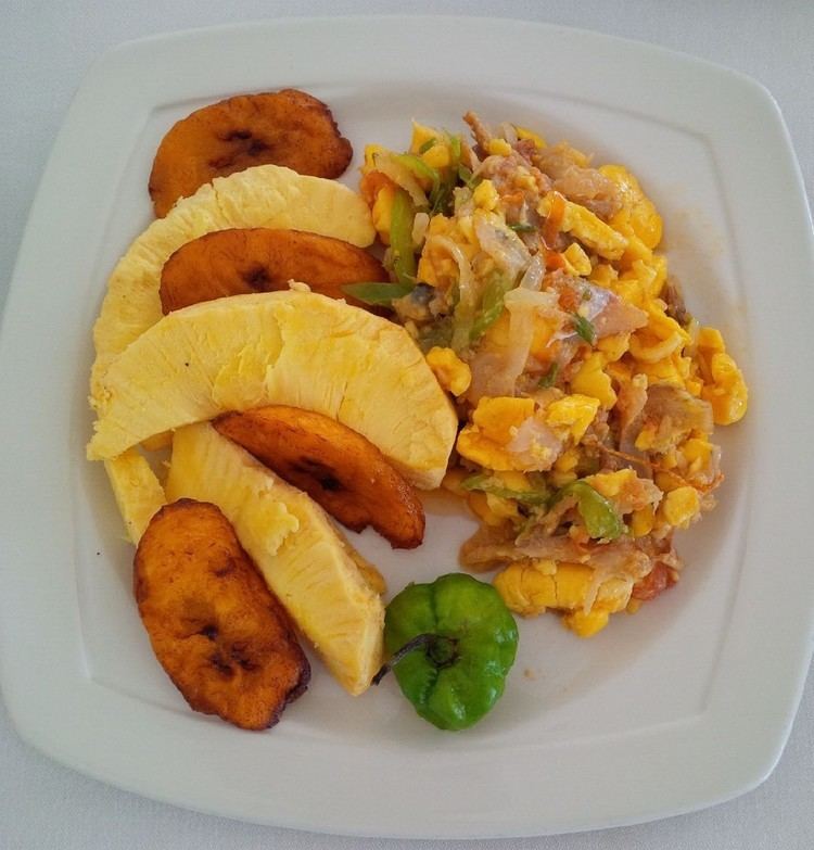 Ackee and saltfish Recipe Ackee and Saltfish Jamaica39s National Dish