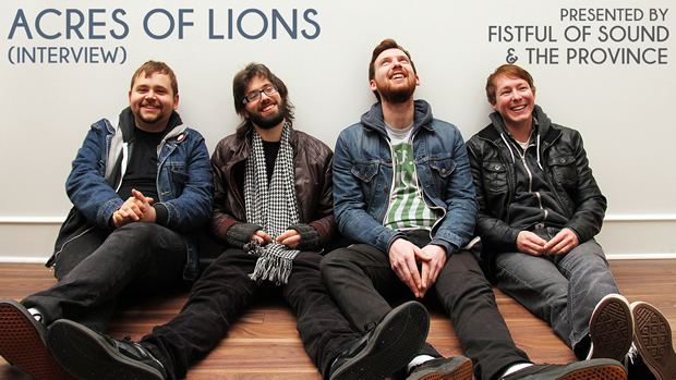Acres of Lions Acres of Lions at UNSIGNED Vancouver Video Interview The Province
