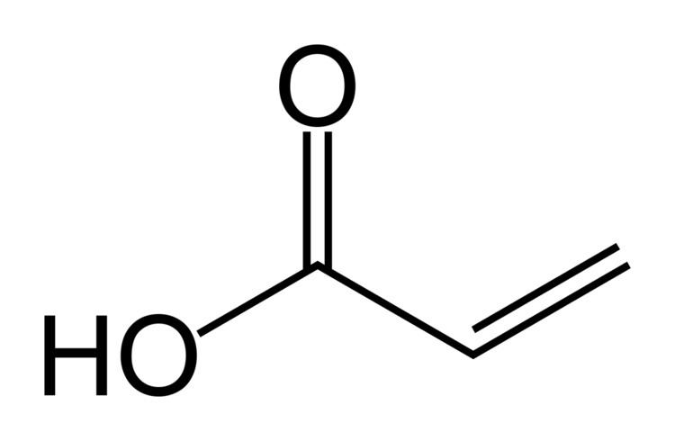 Acrylic acid FileAcrylicacidskeletalpng Wikimedia Commons