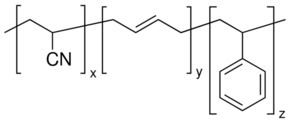 Acrylonitrile butadiene styrene Polyacrylonitrilecobutadienecostyrene acrylonitrile 25 wt