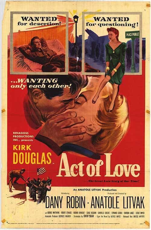 Act of Love (1953 film) Act of Love movie posters at movie poster warehouse moviepostercom