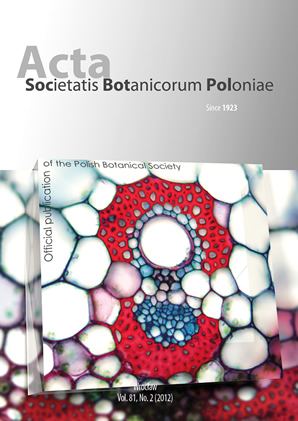 Acta Societatis Botanicorum Poloniae