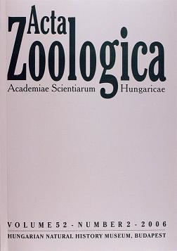 Acta Zoologica Academiae Scientiarum Hungaricae