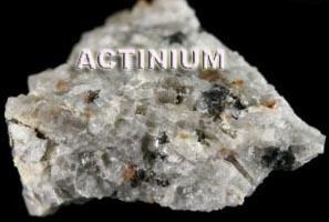 Actinium Actinium Element Properties Transition metals Group Periodic Table