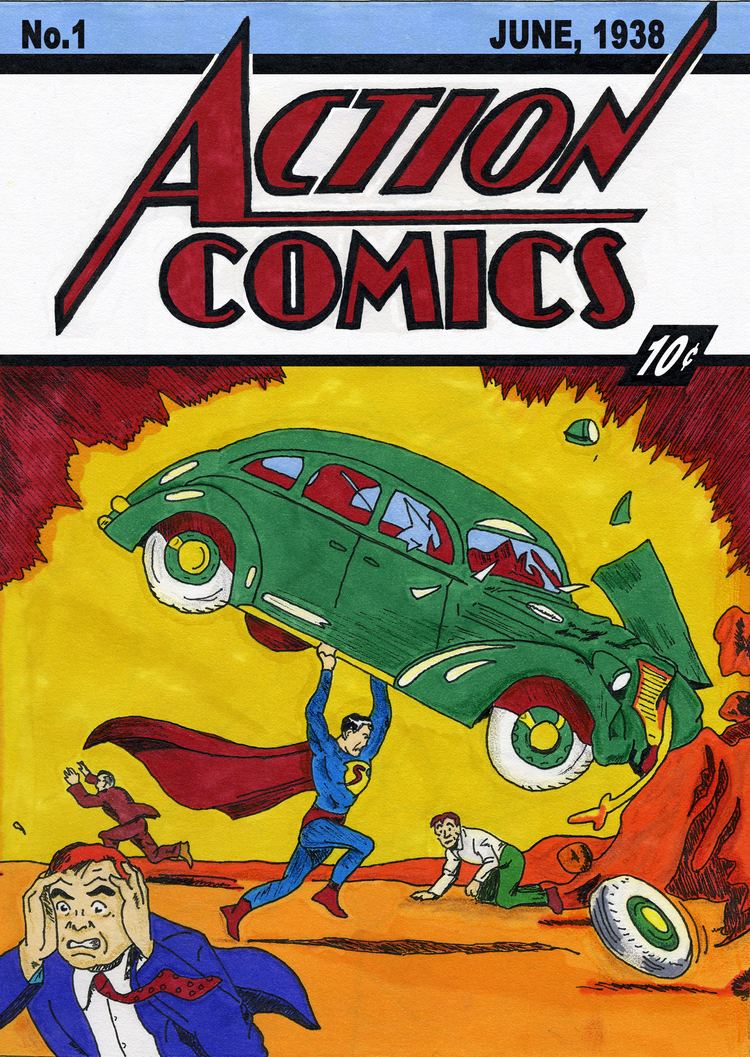 Action Comics 1 Which is the more iconic comic book cover Action Comics 1 or