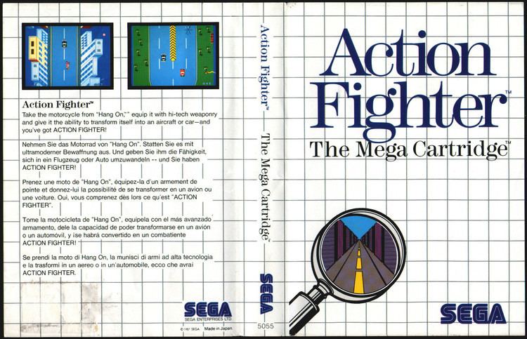 Action Fighter Captain Williams SEGA Master System Action Fighter