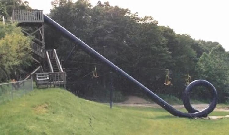Action Park Rare Video Of People Actually Riding Action Park39s Infamous Water Slide