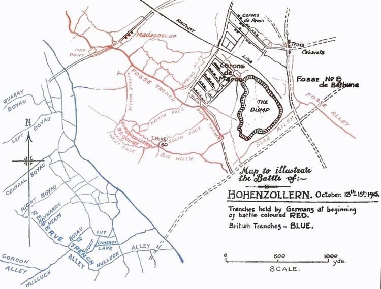 Actions of the Hohenzollern Redoubt