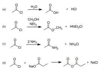 Acyl chloride Acyl Chloride Reactions amp Synthesis Studycom