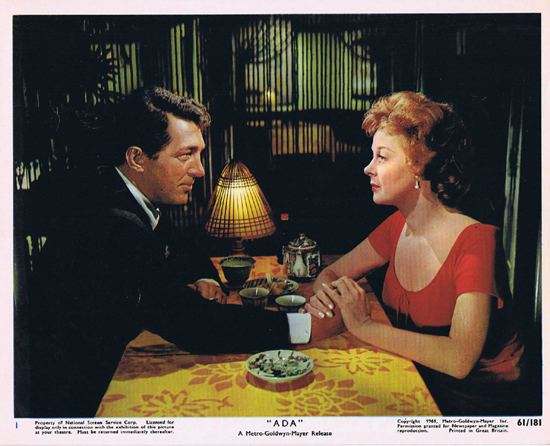 Ada (film) ADA 1961 Vintage Colour Movie Still 1 Dean Martin and Susan Hayward