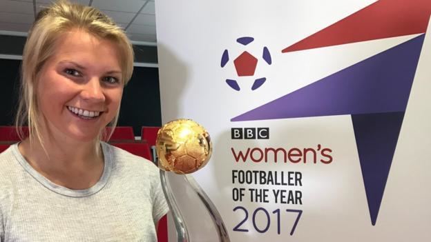 Ada Hegerberg BBC Womens Footballer of the Year 2017 Ada Hegerberg wins award