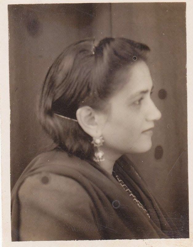 Ada Jafri Portrait of Pakistani Urdu Poet Ada Jafri c194039s Old
