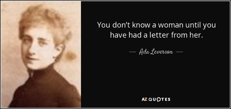 Ada Leverson TOP 25 QUOTES BY ADA LEVERSON AZ Quotes