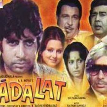 Adalat 1976 KalyanjiAnandji Listen to Adalat songsmusic