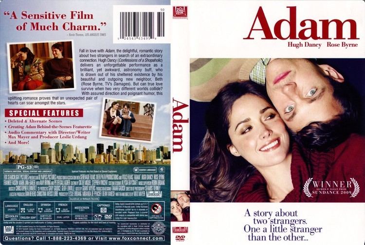 Adam (2009 film) Adam 2009 WS R1 Movie DVD CD Label DVD Cover Front Cover