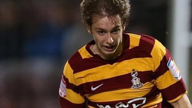 Adam Baker (footballer) Bradford City release forward Adam Baker BBC Sport