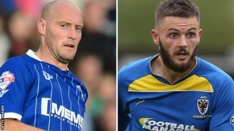 Adam Barrett AFC Wimbledon sign Adam Barrett and Callum Kennedy BBC Sport