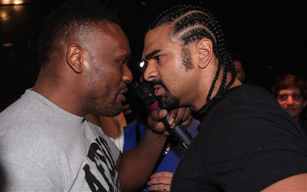 Adam Booth David Haye will not fight Dereck Chisora and may never
