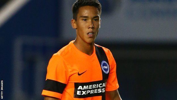 Adam Chicksen BBC Sport Adam Chicksen Brighton leftback joins