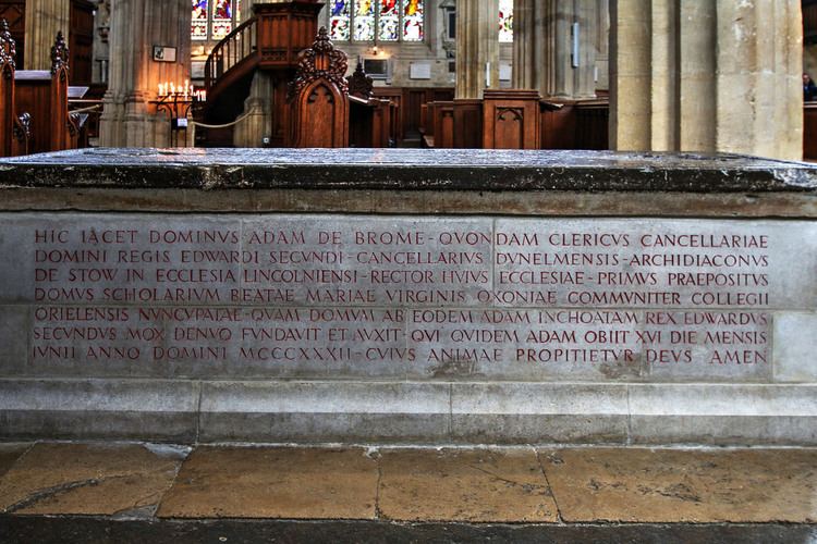 Adam de Brome Adam de Brome St Marys high st Oxford Adam de Brome Flickr