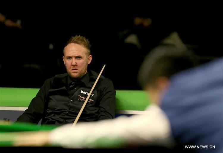 Adam Duffy Ding loses to Duffy 26 at Snooker UK Championship 2015 Xinhua