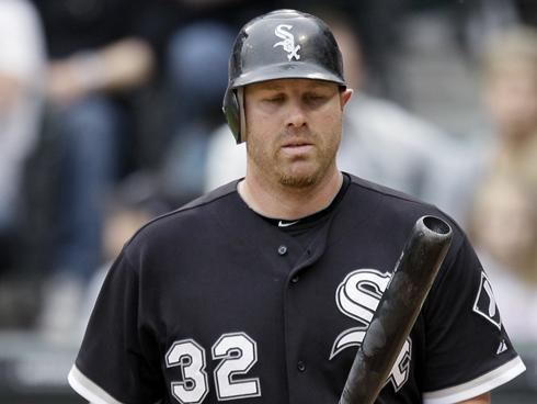 Adam Dunn First Pitch Adam Dunn White Sox are getting whiff of
