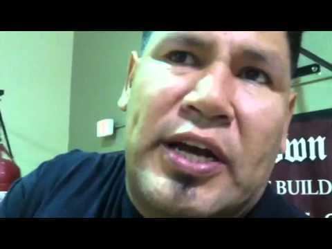 Adam Flores Boxing Trainer Adam flores talks ortiz mayweather knockout YouTube