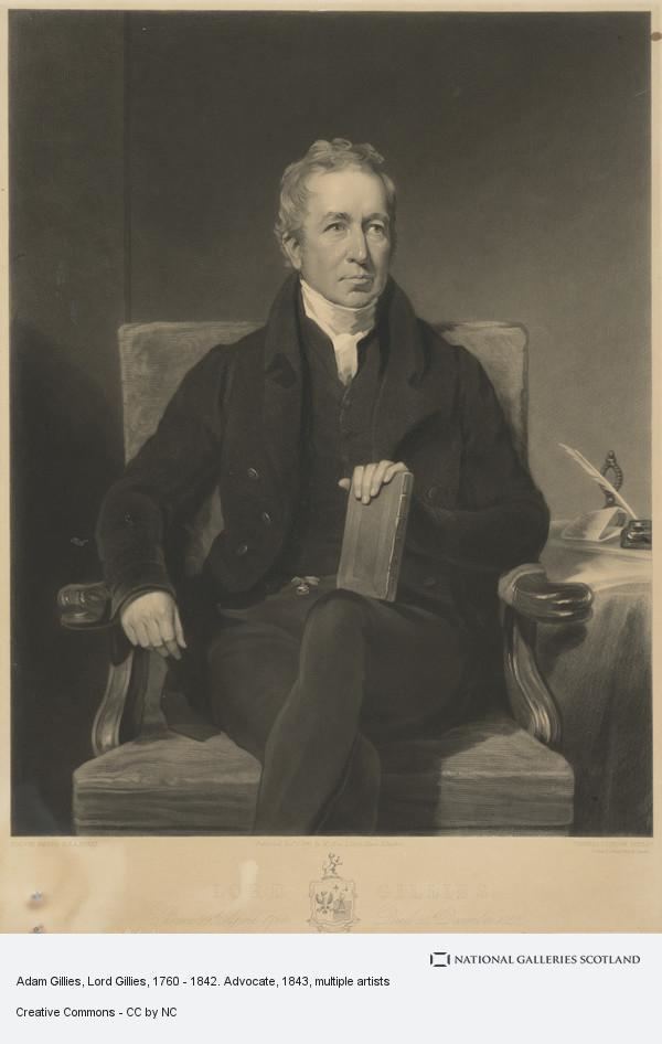 Adam Gillies, Lord Gillies Adam Gillies Lord Gillies 1760 1842 Advocate National