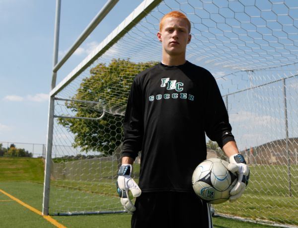 Adam Grinwis Forest Hills Central soccer goalie Adam Grinwis closing in on high